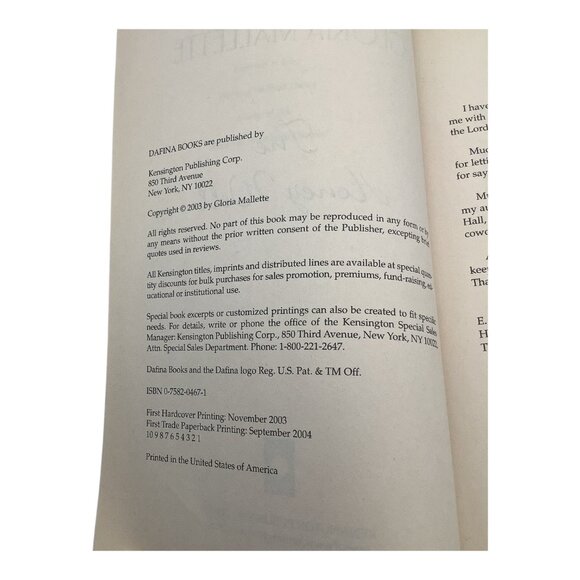 The Honey Well By Gloria Mallette 2003 Paperback Novel Book - Picture 4 of 9